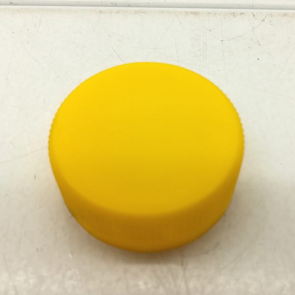 Колпачек 38 мм желтый низкий (ПЭТ 4,25л)