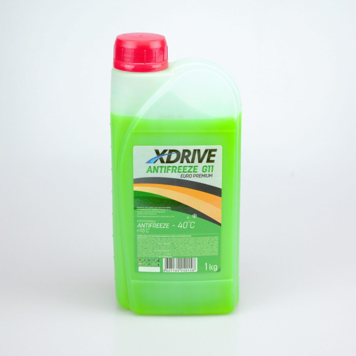 X-DRIVE Antifreeze G11 1кг - зеленый антифриз