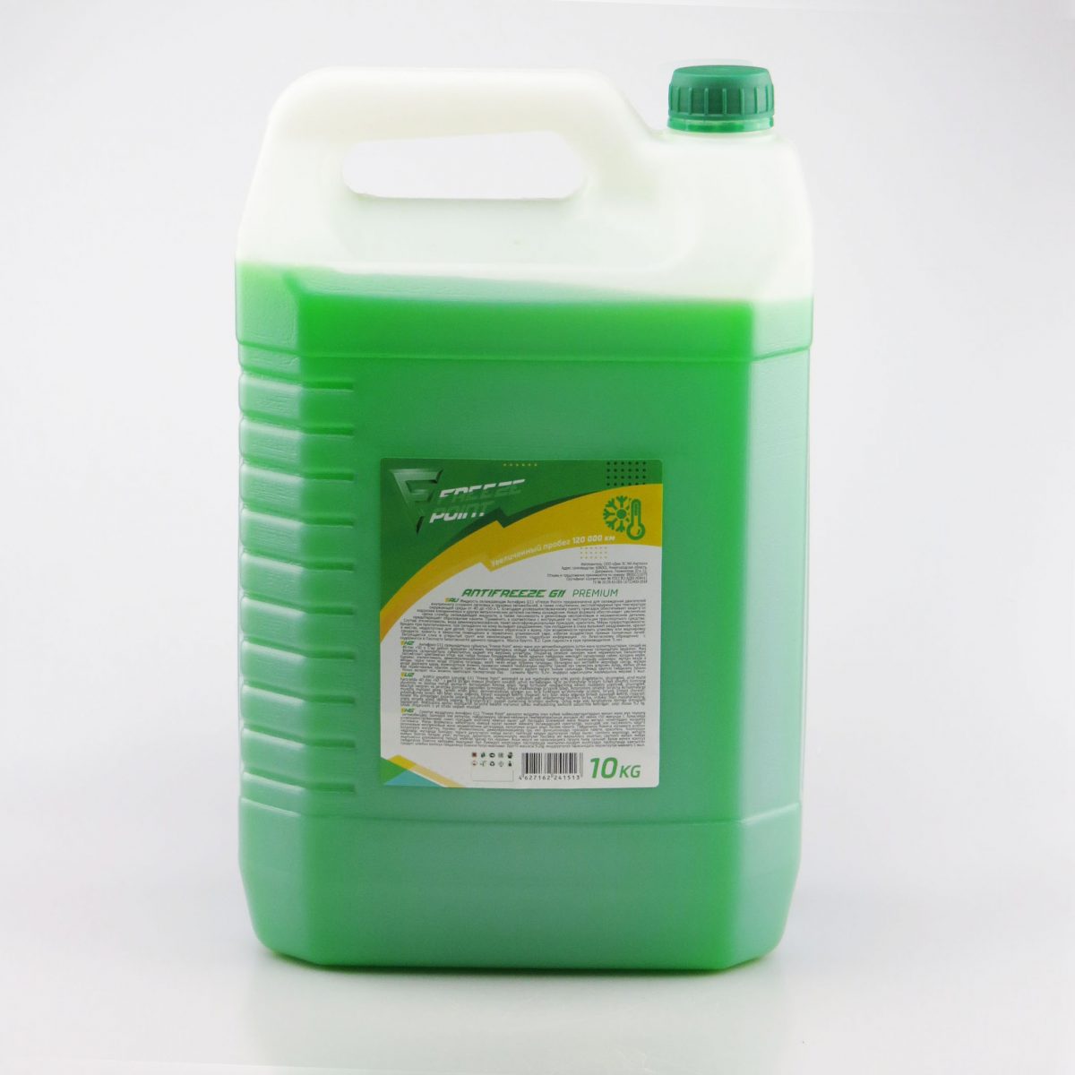 Антифриз 10 литров купить - FREEZE POINT G11 зеленый 10 кг-3