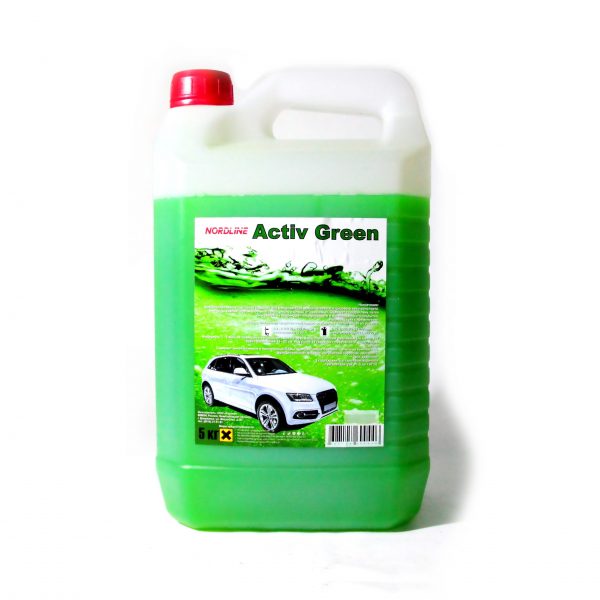 Жидкость для бесконтактной мойки - Средство для бесконтактной мойки "NordLine Active Green" 5 кг