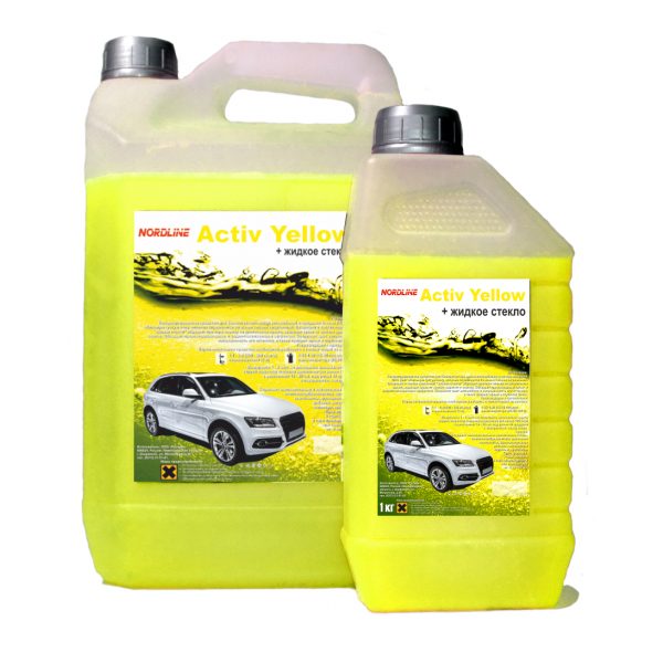 Средство для автомойки -Купить средство для мытья машины - "NordLine Activ Yellow"