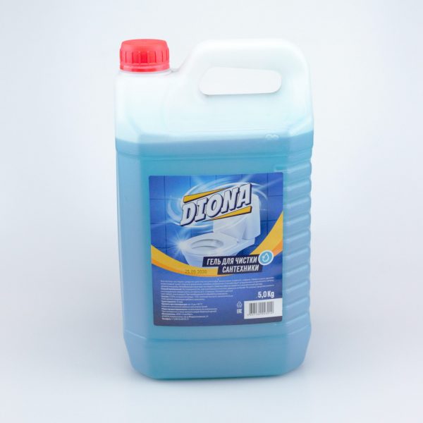 средство для чистки сантехники купить оптом - Гель для чистки сантехники Diona 5кг