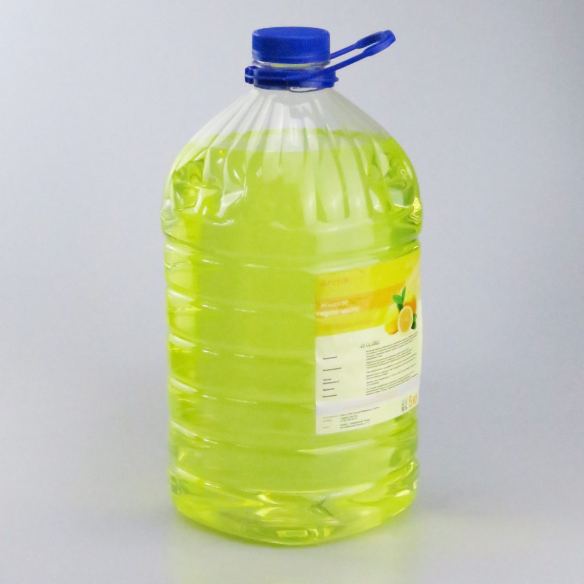 Жидкое крем-мыло "М-070" ПЭТ 5кг лимон