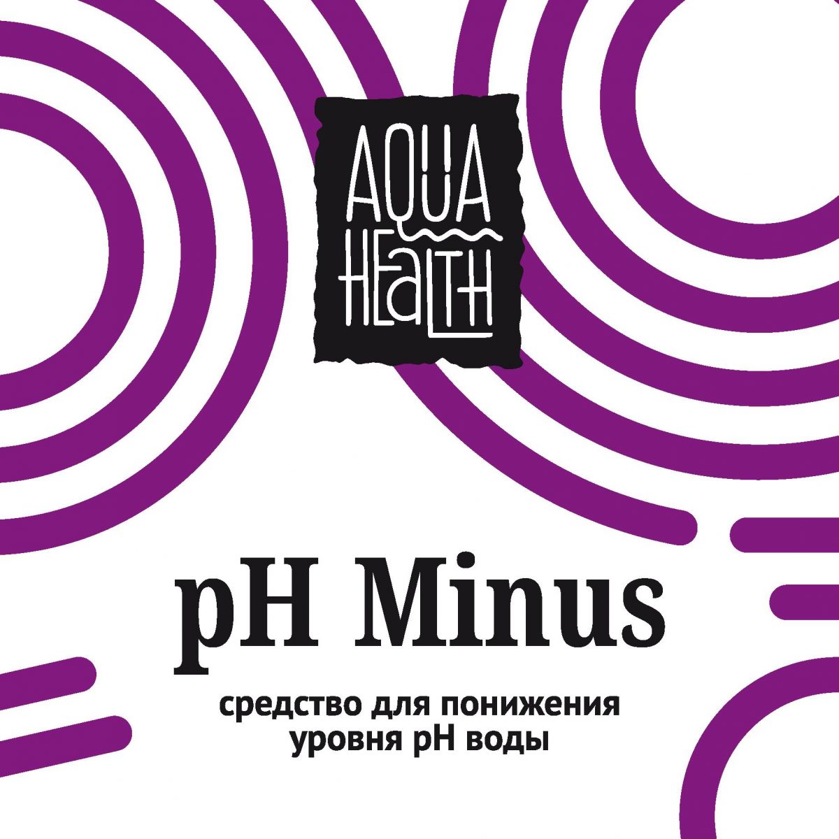 Средство для бассейнов Aqua Health pH MINUS 20кг