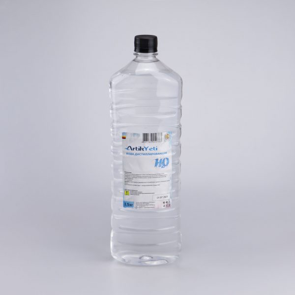 Купить воду дистиллированную "Artik Yeti" ПЭТ 1,5л