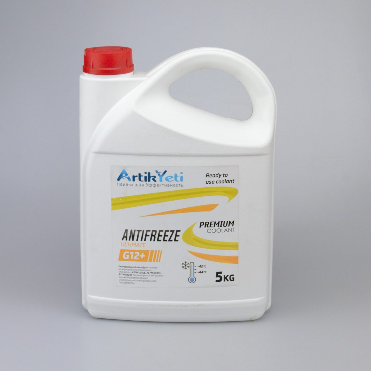 Стоимость антифриза - ArtikYeti Antifreeze Ultimate G12+ желтый 5кг