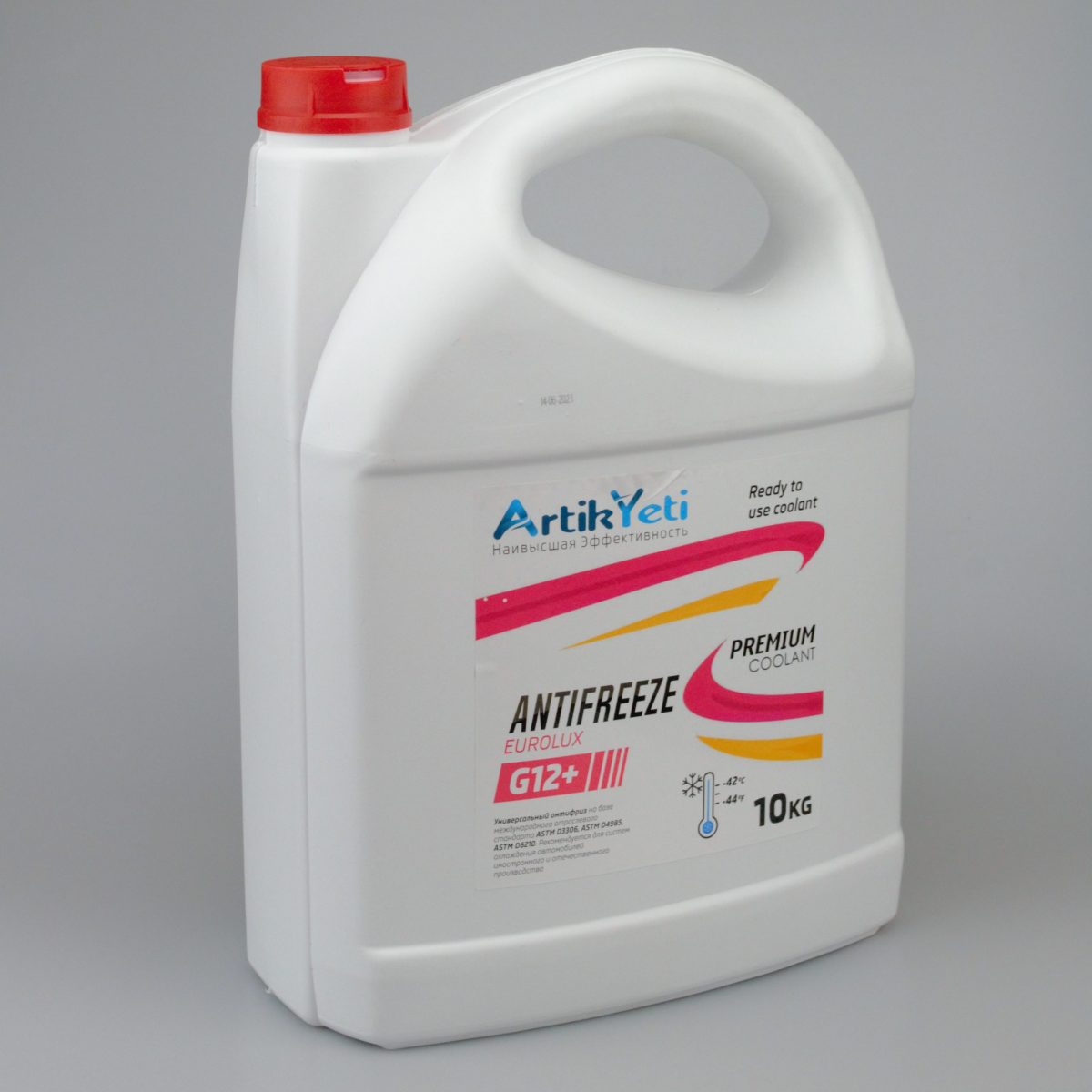 ArtikYeti Antifreeze Euro Lux G12+ розовый 10 литров-1