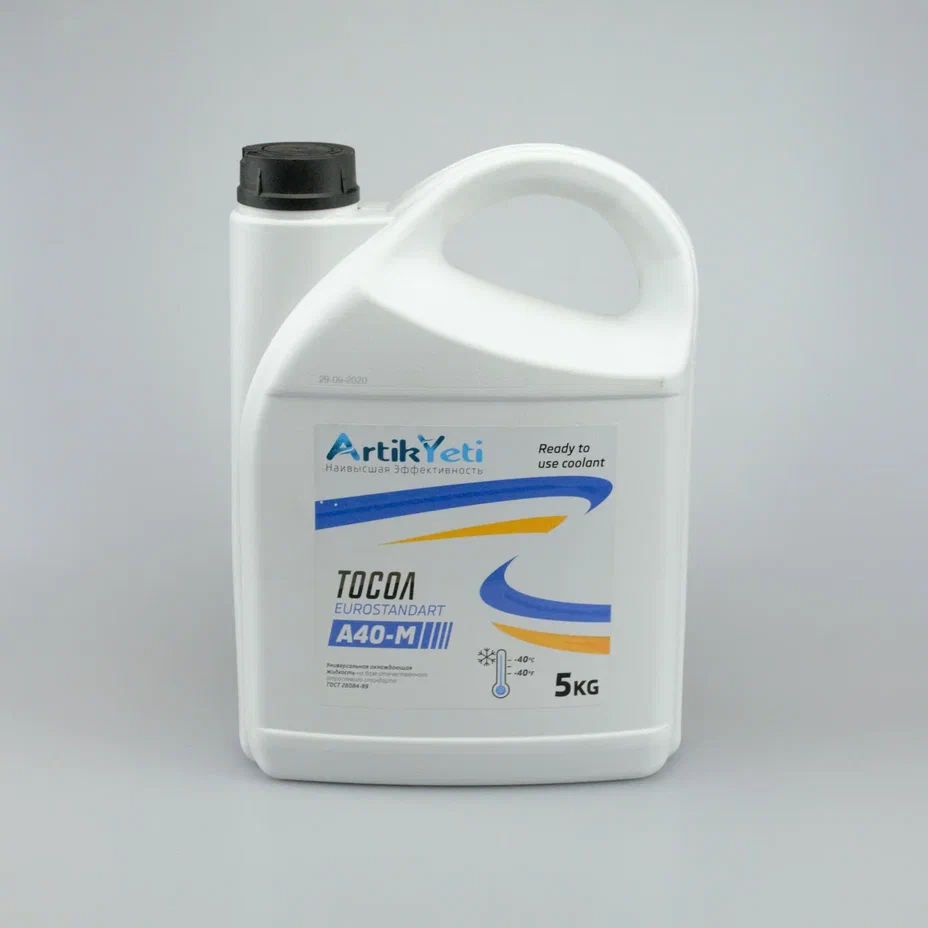 ArtikYeti Тосол А-40М Euro Standart 5кг ArtikYeti Тосол А-40М Euro Standart 5кг