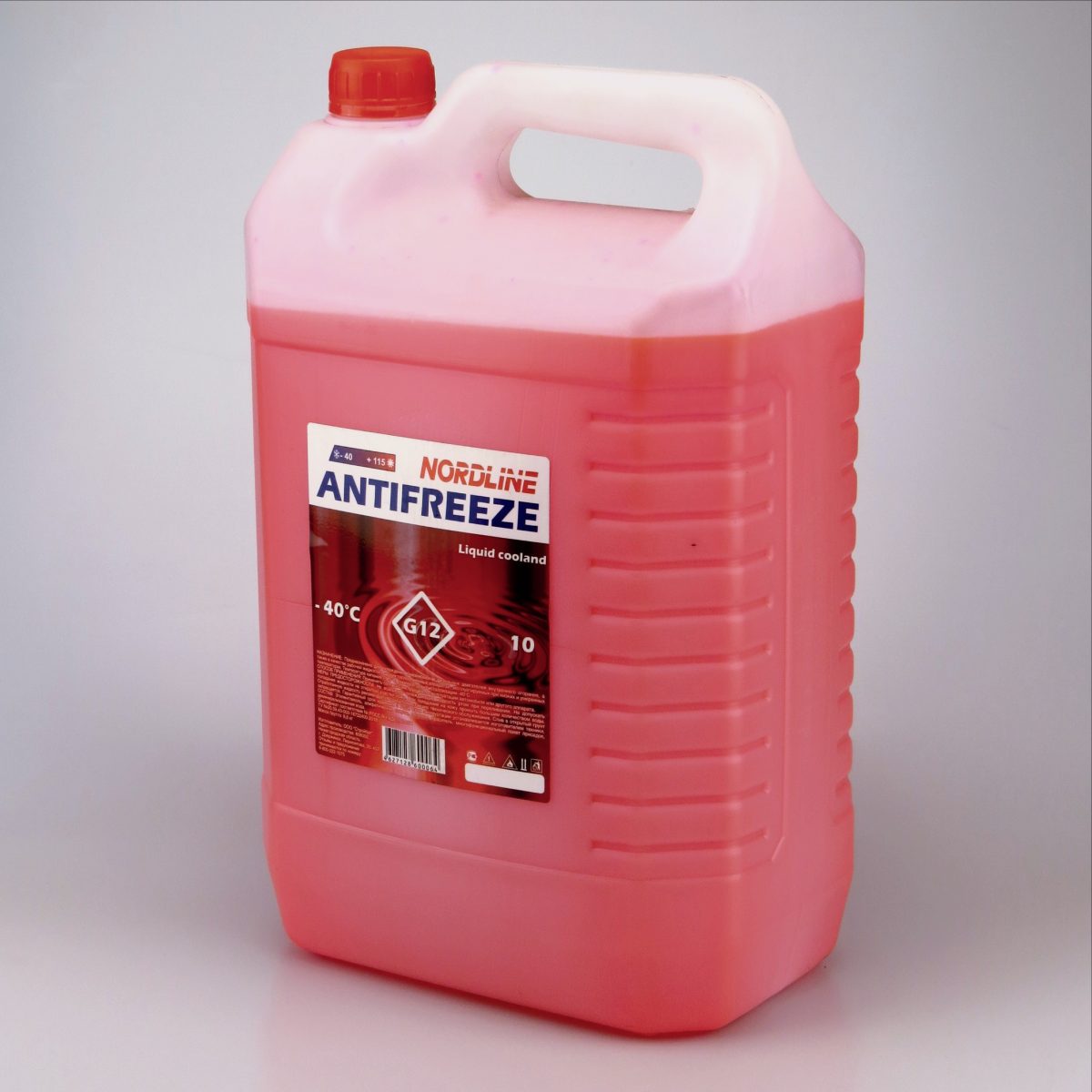 Купить антифриз 10 литров NORDLINE G12 красный 10 кг-2