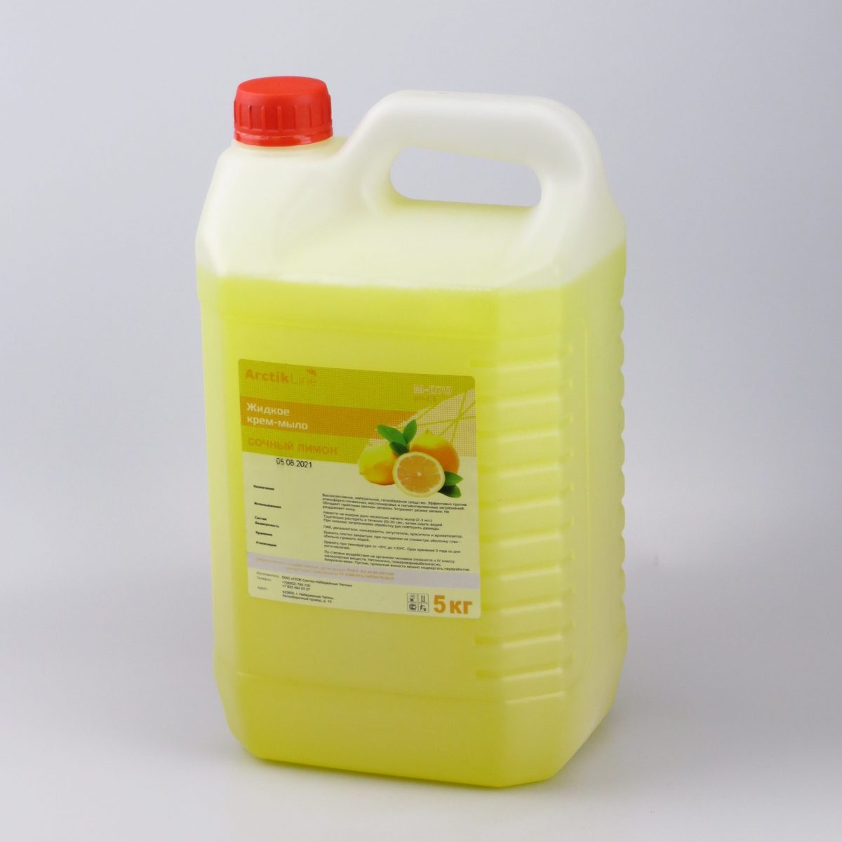 Жидкое крем-мыло "М-070" 5кг лимон