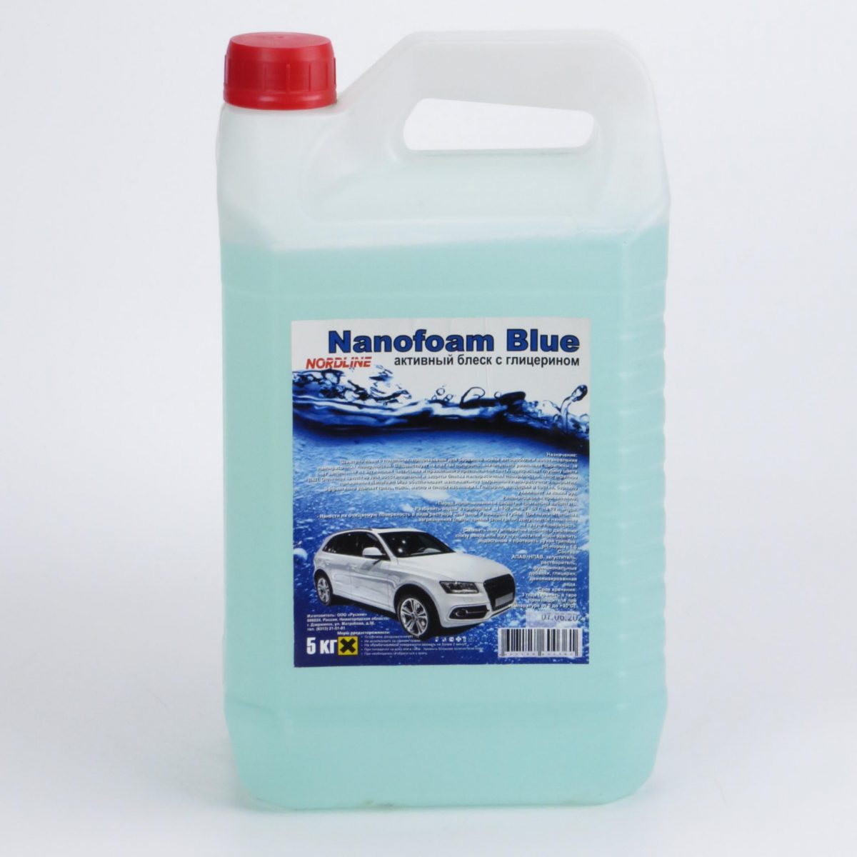 Средство для ручной мойки "NordLine Nanofoam Blue" 5кг