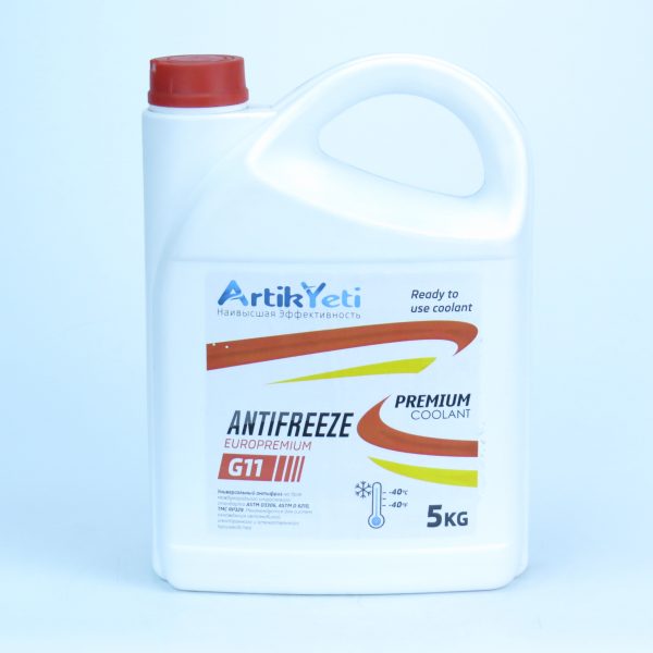 Купить антифриз ArtikYeti Antifreeze Euro Premium G11 5 л
