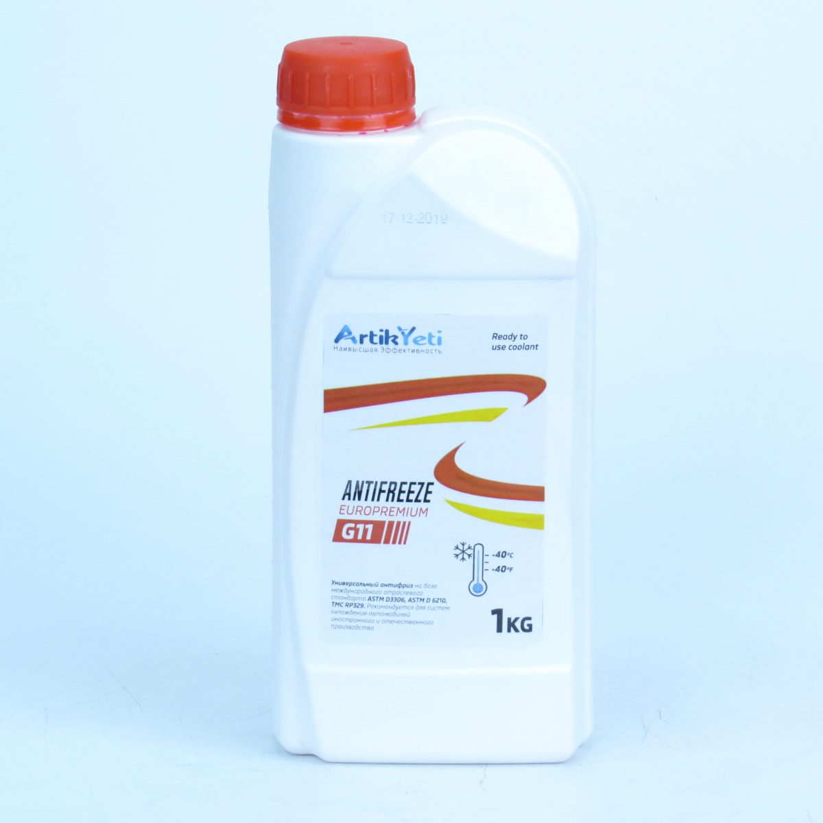 ArtikYeti Antifreeze Euro Premium G11 1кг красный, цена