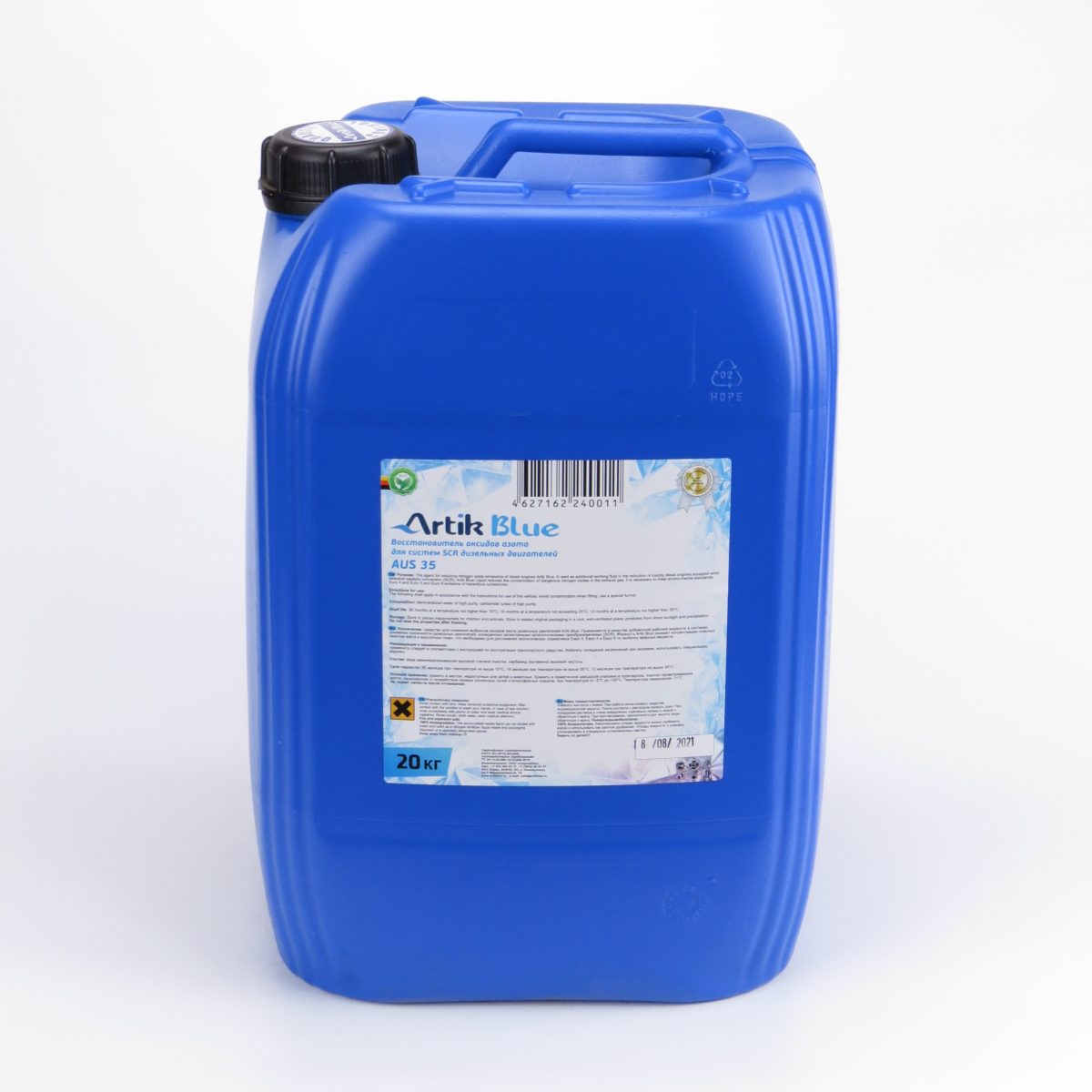 Мочевина/Воcстановитель оксидов азота AUS 35 "Artik Blue" 20кг/30шт