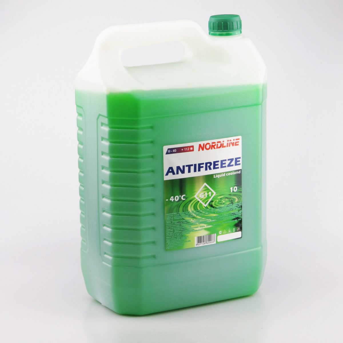 Купить антифриз 10 литров NORDLINE G11 зеленый -1
