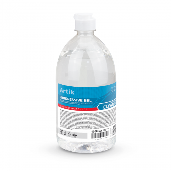 Средство для ежедневного ухода "E-50 PROGRESSIVE GEL" ПЭТ 1000мл (флип-топ)
