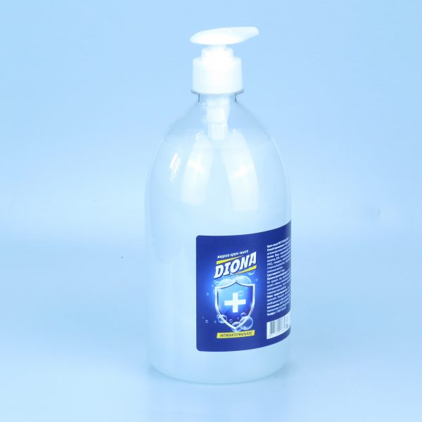 Жидкое крем-мыло DIONA MAGIC антибактериальное ПЭТ 1л (дозатор)
