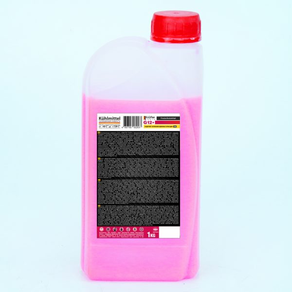 Купить охлаждающую жидкость KRAFTER FURTH Антифриз G12+ розовый
