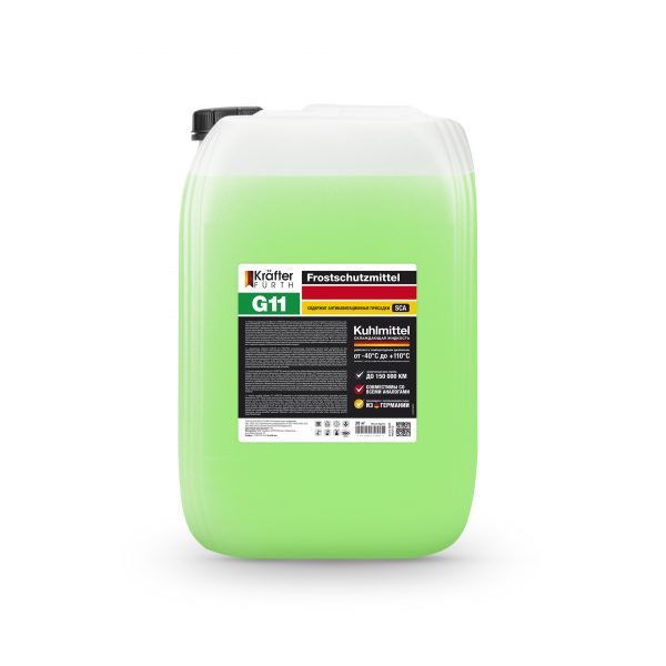 KRAFTER FURTH Антифриз G11 зеленый 20кг