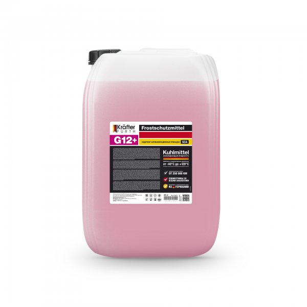 KRAFTER FURTH Антифриз G12+ розовый 20кг