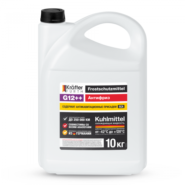 KRAFTER FURTH Антифриз G12++ 10кг
