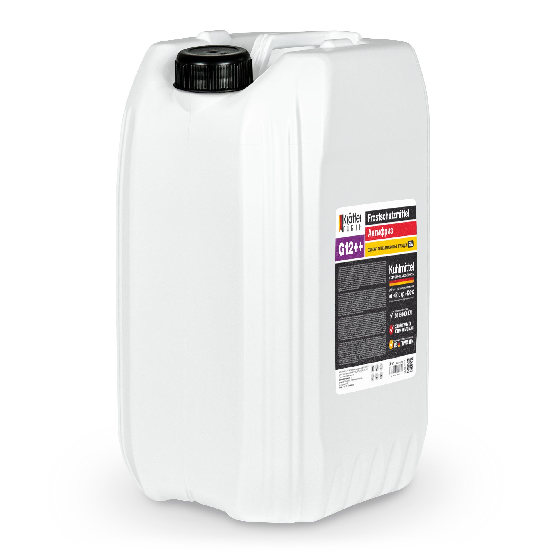 KRAFTER FURTH Антифриз G12++ 20кг KRAFTER FURTH Антифриз G12++ 20кг